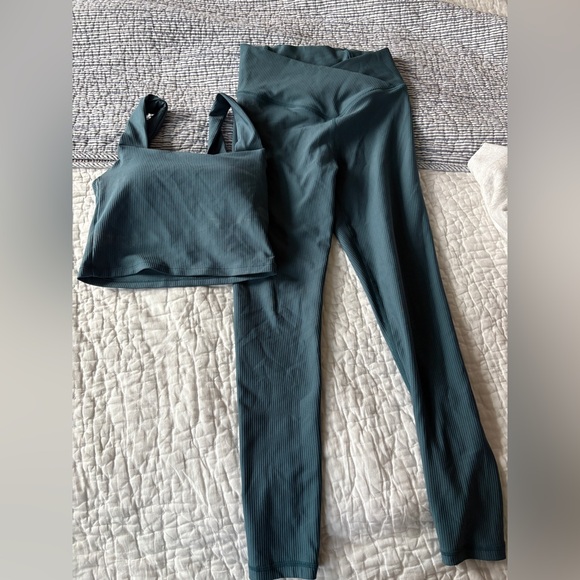 Salt Project Ribbed Energy Tank & Legging Set (Size Small) - Picture 5 of 8